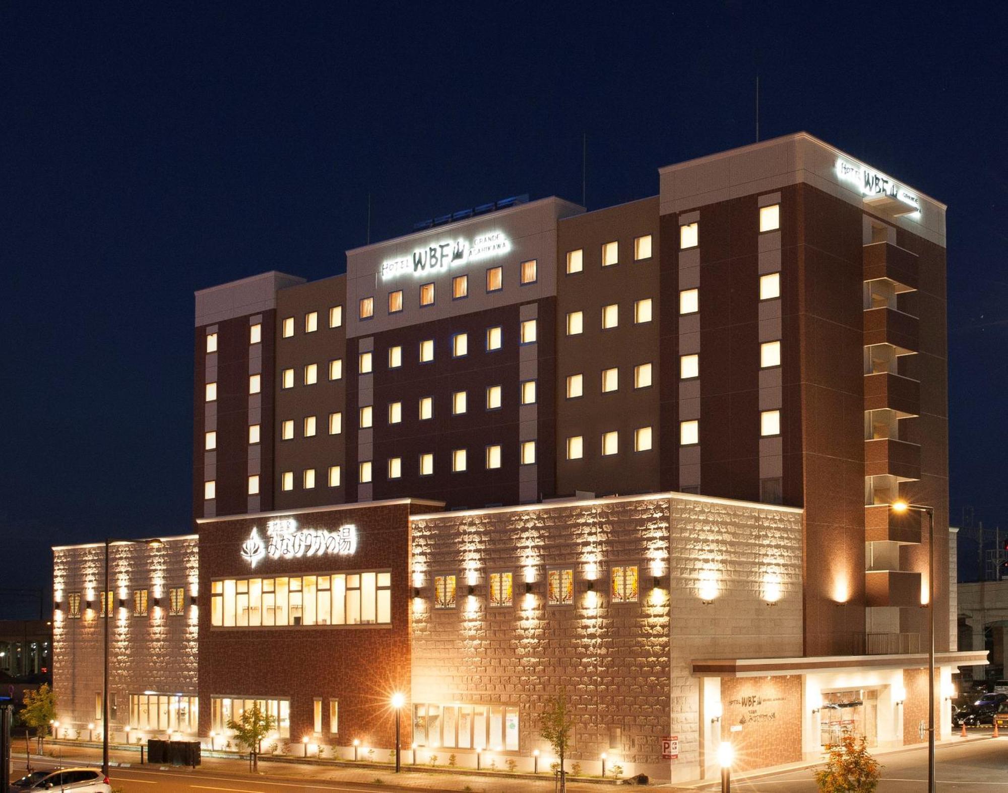 Hotel Wbf Grande Asahikawa Exteriör bild